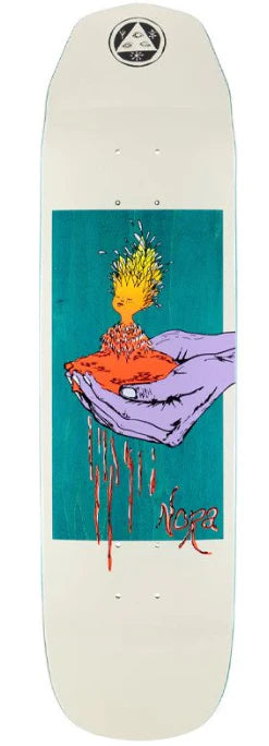 WELCOME NORA SOIL ON WICKED PRINCESS SHAPED DECK 8.12 X 31.60