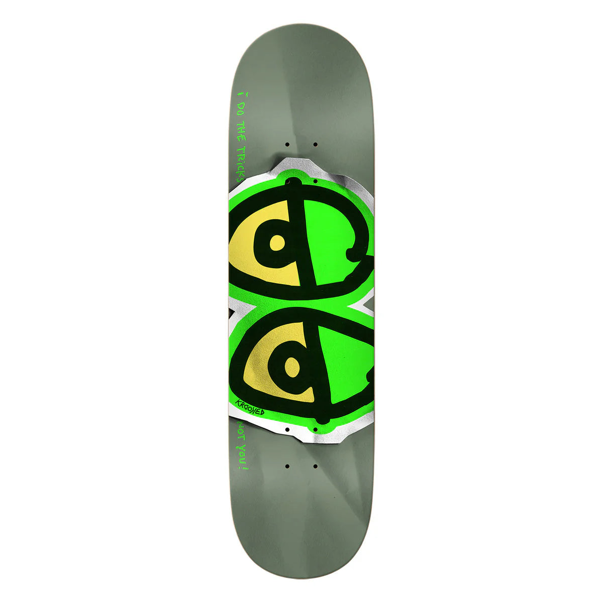 KROOKED DBX EYES LIGHT GREEN 8.25 FULL SE