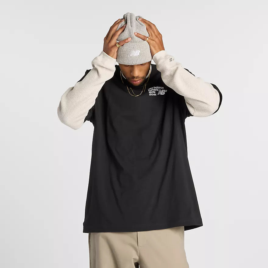 New Balance Numeric Small Logo Jersey T-Shirt Black