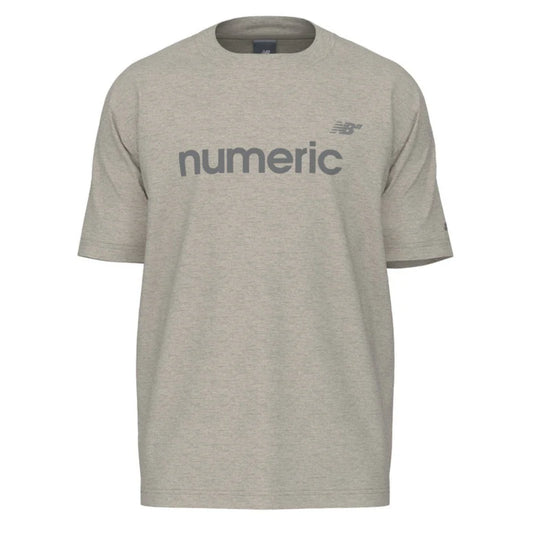 New Balance Numeric Cotton Tee - Oatmeal Heather