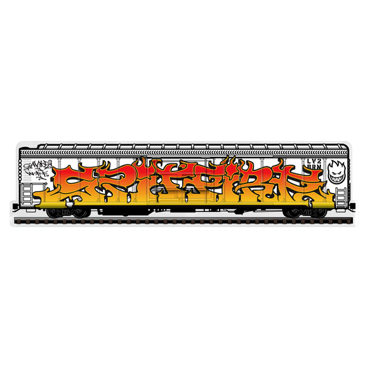 SPITFIRE SAVIE II TRAIN YARD STICKER MED
