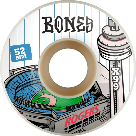 BONES ROGERS XF V1 CENTRE 52MM 99A NAT