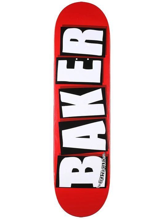 BAKER TEAM BRAND LOGO WHITE DECK 8.0