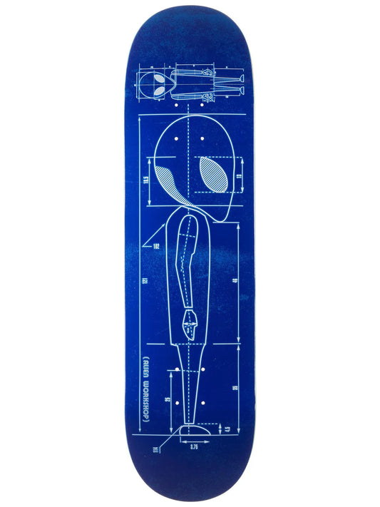 ALIEN WORKSHOP BLUEPRINT DECK-8.37