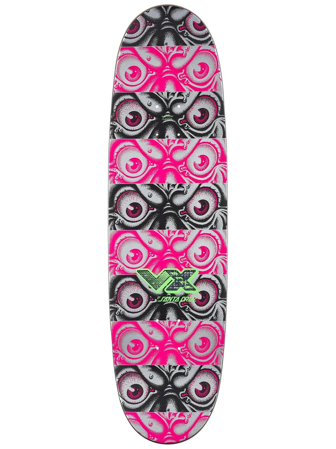 Santa Cruz Roskopp Macro VX Egg Deck Skateboard Deck 9.00in x 32.00in