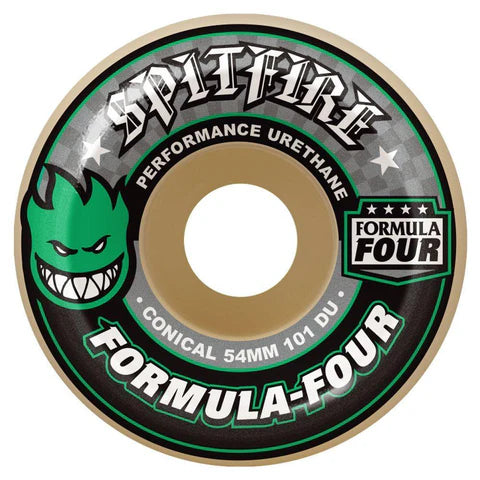SPITFIRE F4 101a CONICAL WHT W/GRN & BLK