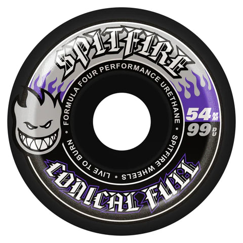 SPITFIRE F4 99 TEAM CONICAL FULL BLACK 54