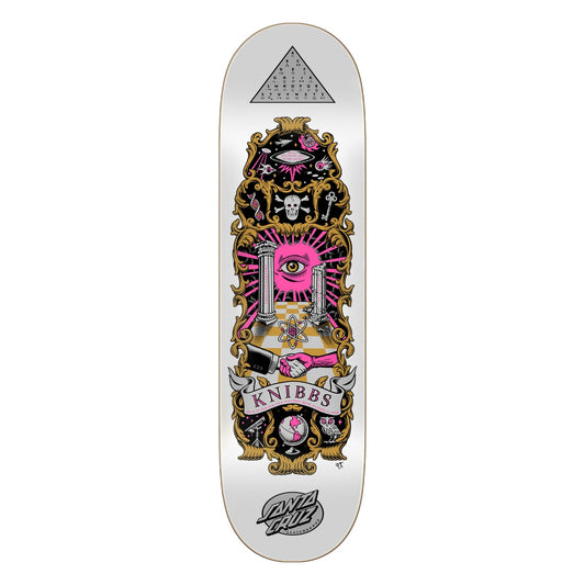Santa Cruz Knibbs Cryptic Pro Skateboard Deck 8.50in x 31.60in