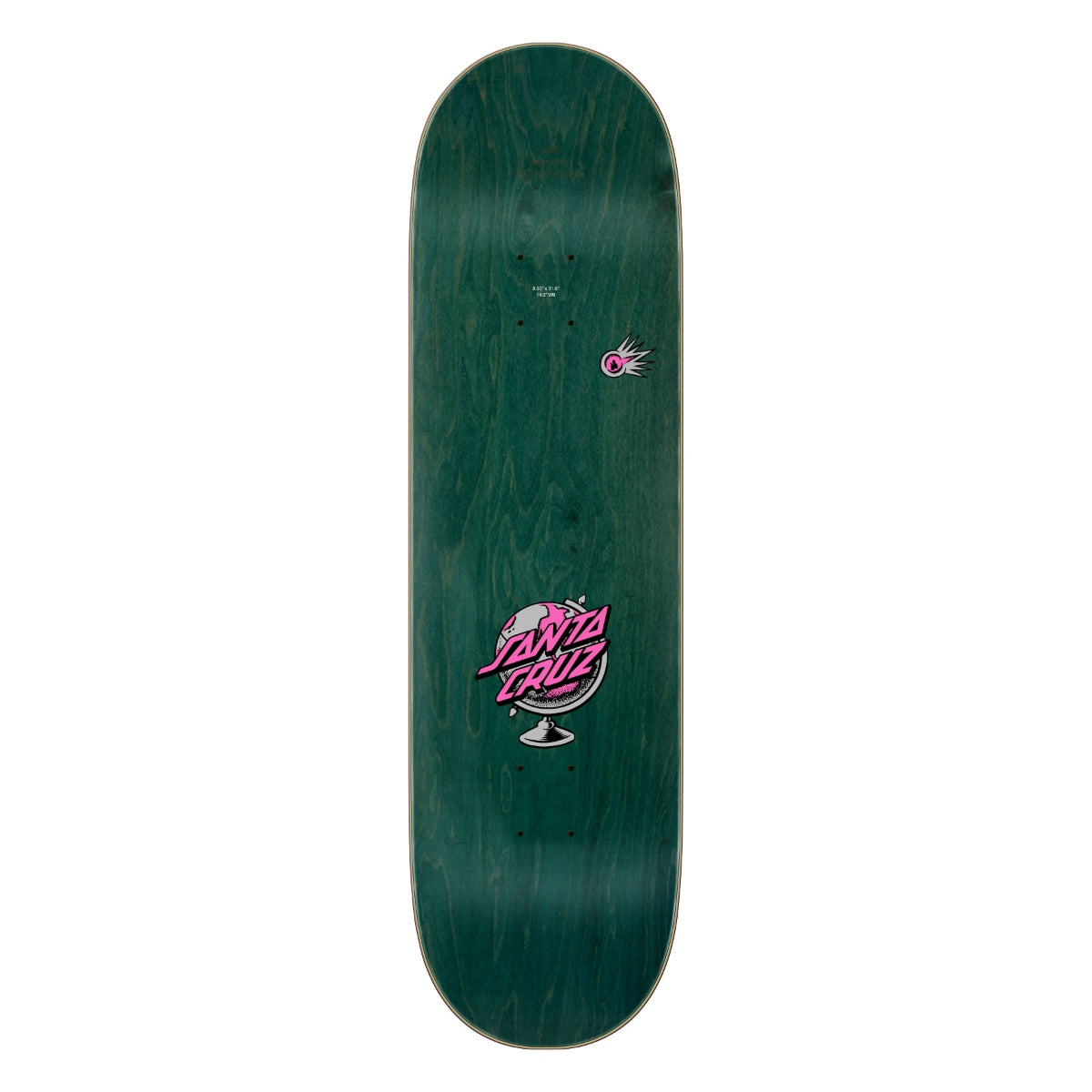 Santa Cruz Knibbs Cryptic Pro Skateboard Deck 8.50in x 31.60in