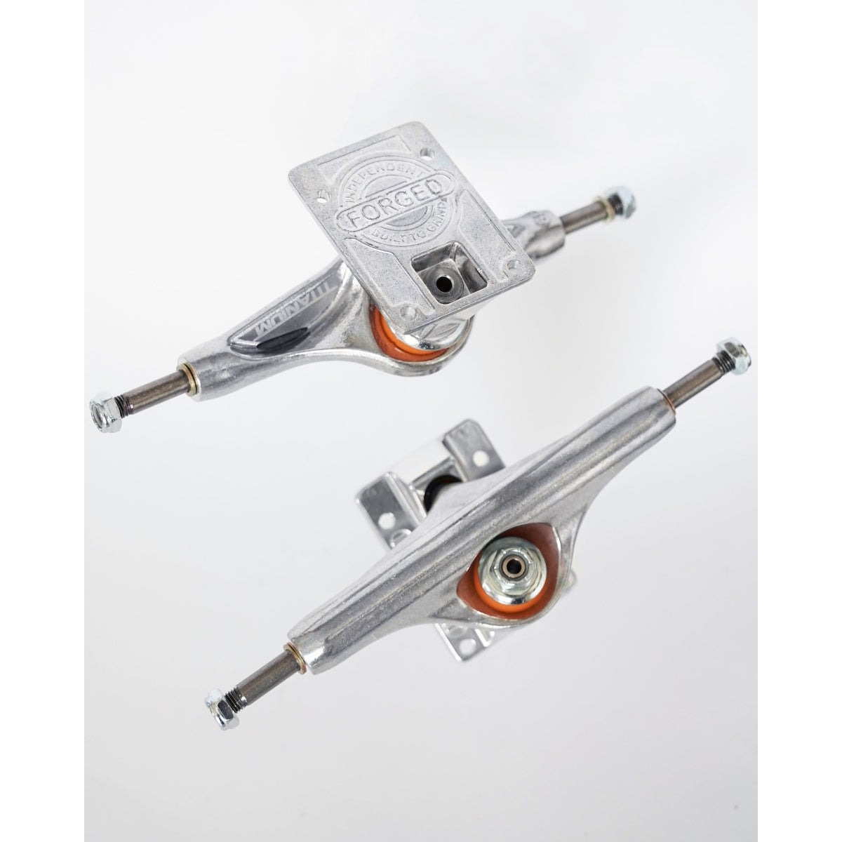 Independent Stage 11 Forged Titanium Silver Skateboard Trucks 139mm(8.0)