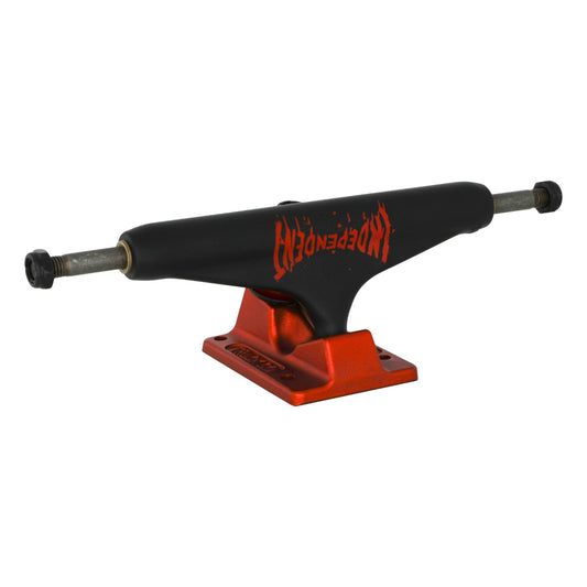 Independent Stage 11 Splatter Span Black Ano Red Standard Skateboard Trucks