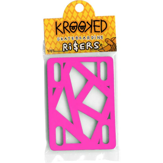 Krooked Hotpink 1/8" Risers