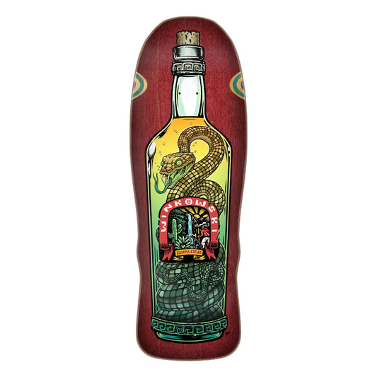 Santa Cruz Winkowski Agave Snake Pro Shaped Deck 10.35in x 30.54