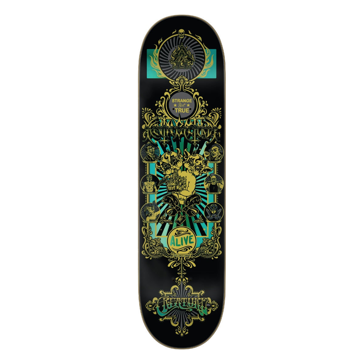 Creature Baekkel Sideshow Pro Skateboard Deck 8.25in x 32.04