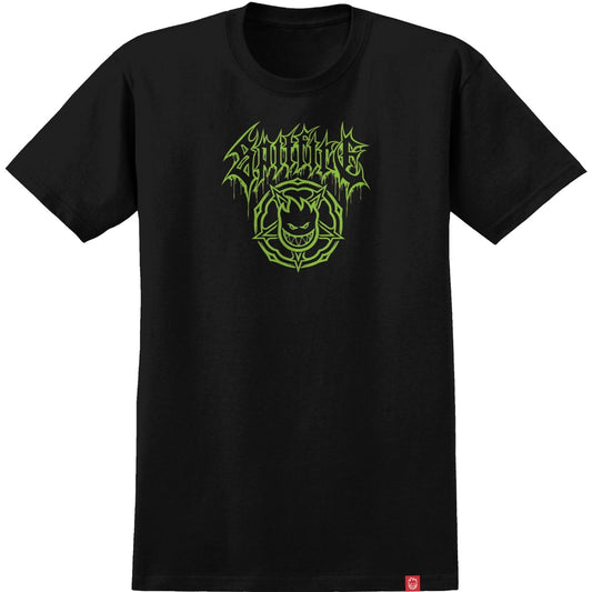 SPITFIRE PENTAGRAM DRIP BLK/GRN