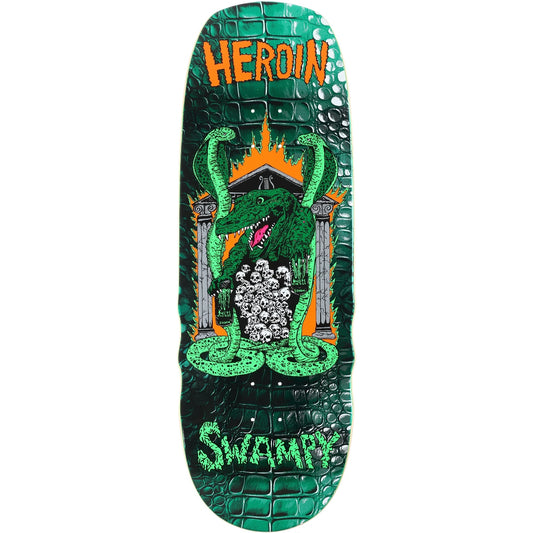 HEROIN SWAMPY KNOCK OFF SHAPED DECK 10.6