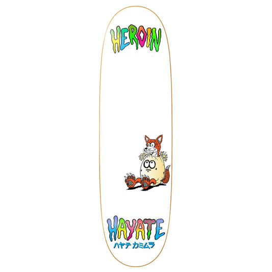 HEROIN HAYATE FOX EGG SHAPED DECK 8.75