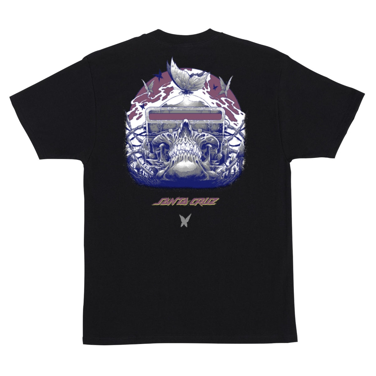 Santa Cruz Wooten Cyber Skull S/S Heavyweight T-Shirt