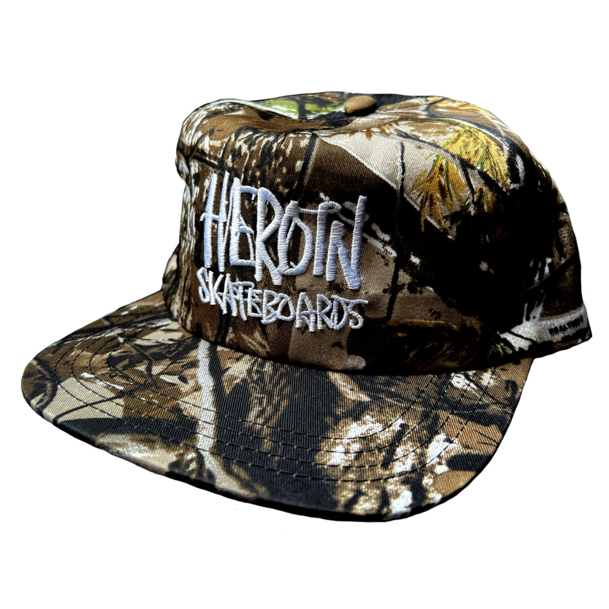 HEROIN SCRIPT NYLON SNAPBACK HAT CAMO