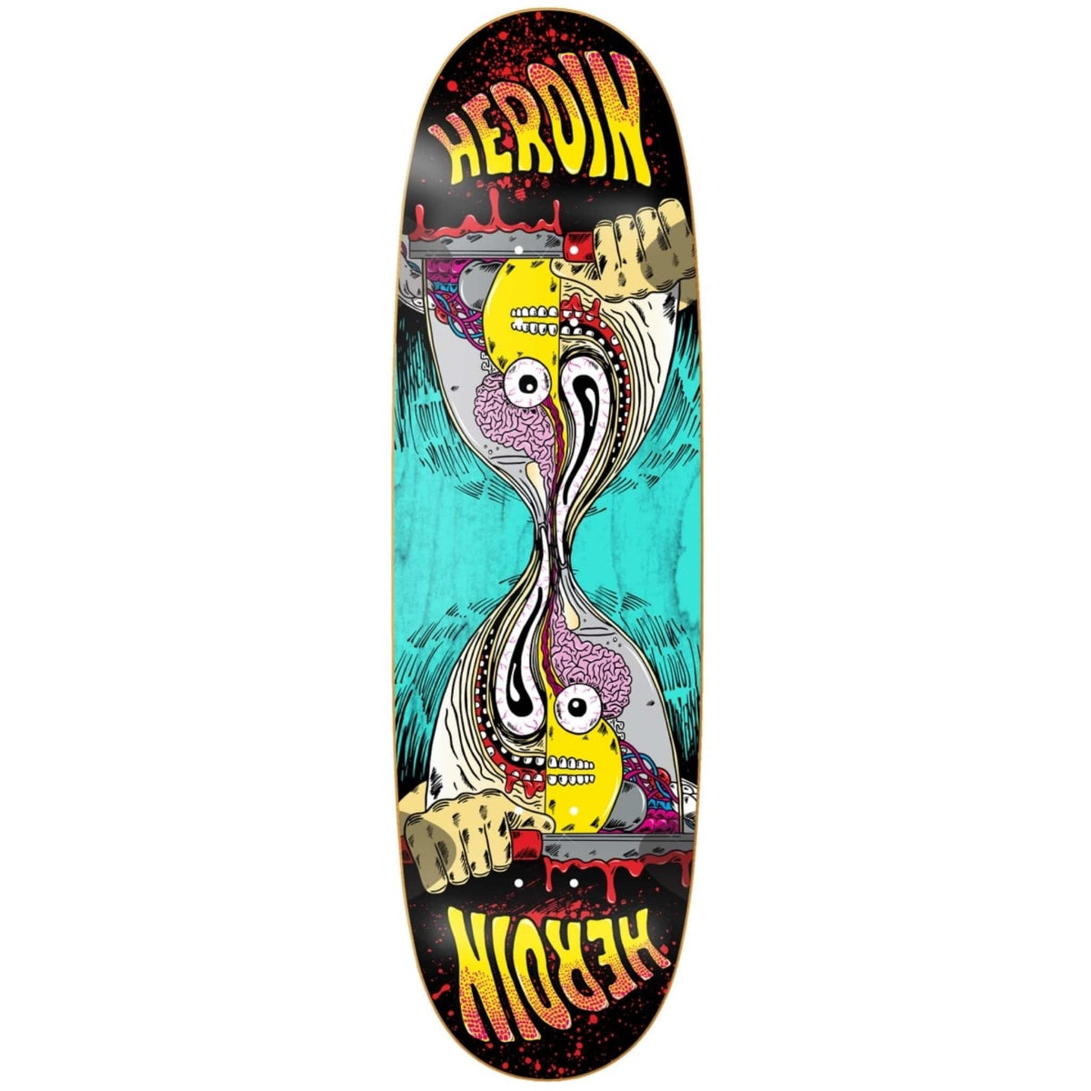 HEROIN TEAM MERGED ANATOMY RAZOREGG SHAPED DECK 9.25