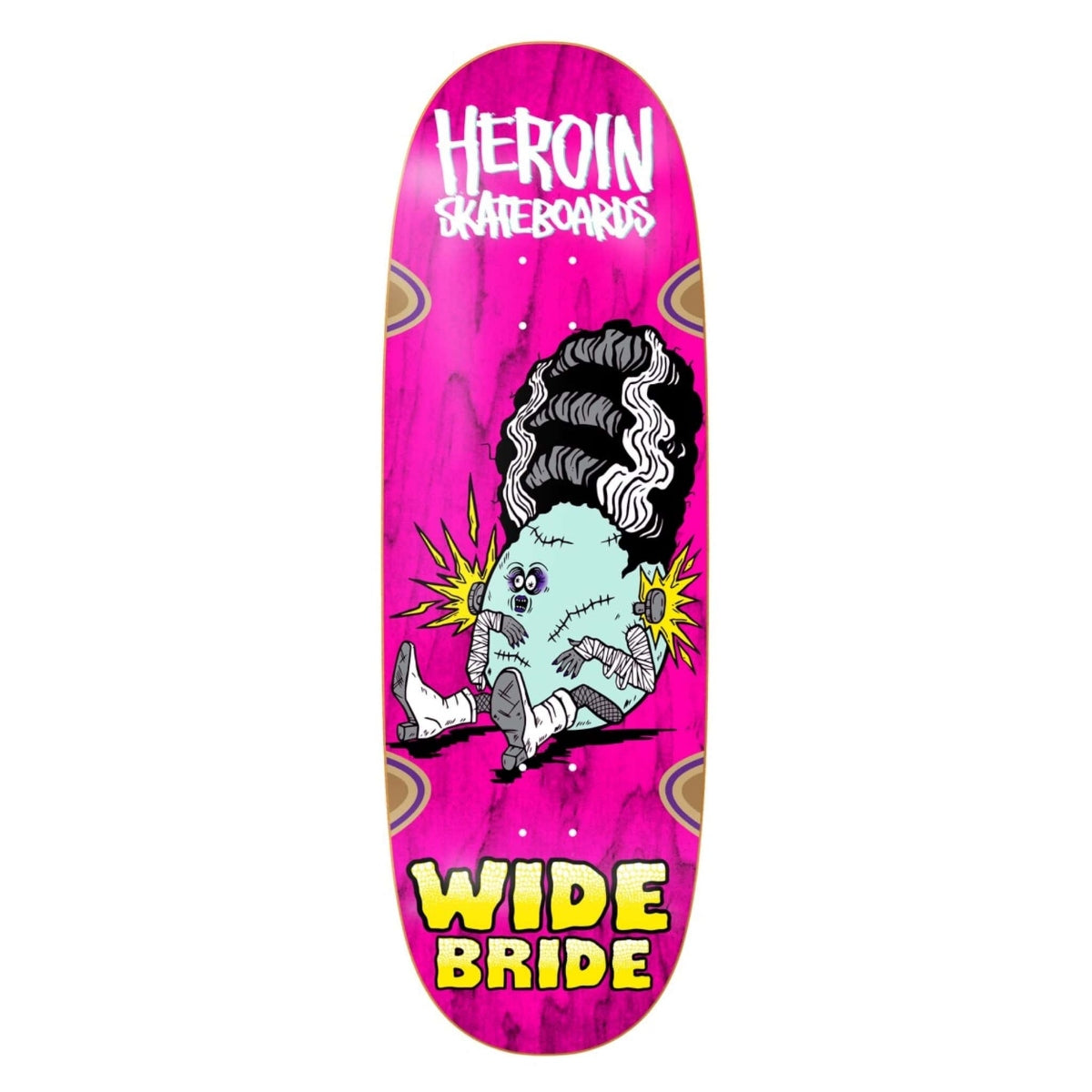 HEROIN TEAM WIDE BRIDE SHAPED WHEEL WELLS DECK 10.4