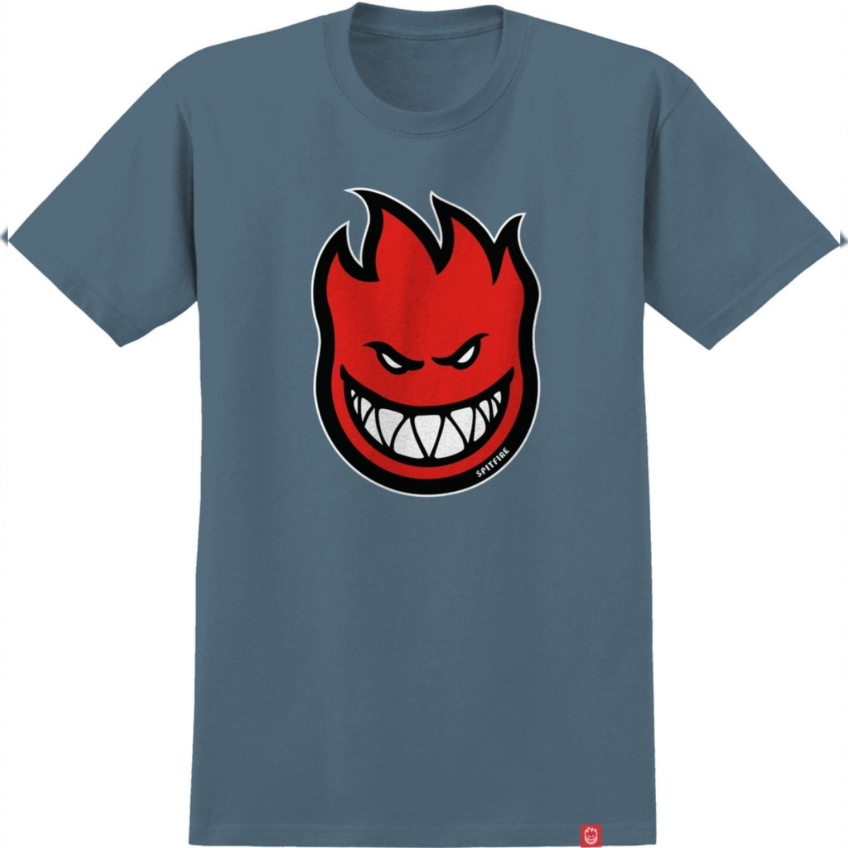 SPITFIRE BIGHEAD INDIGO BLU/RD TEE