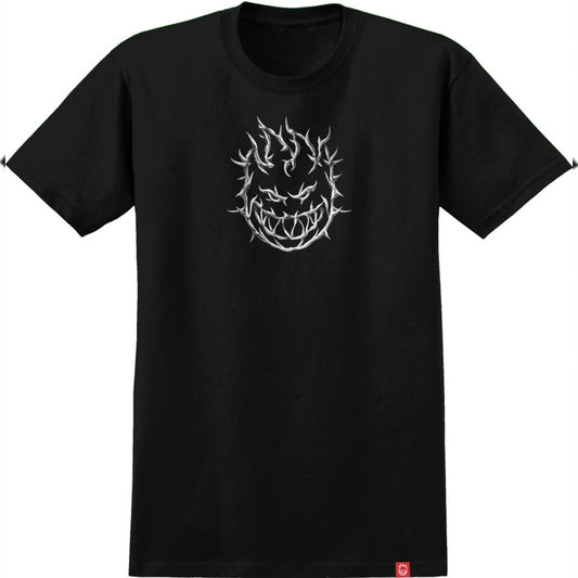 SPITFIRE BIGHEAD THORN BLK/WHT TEE
