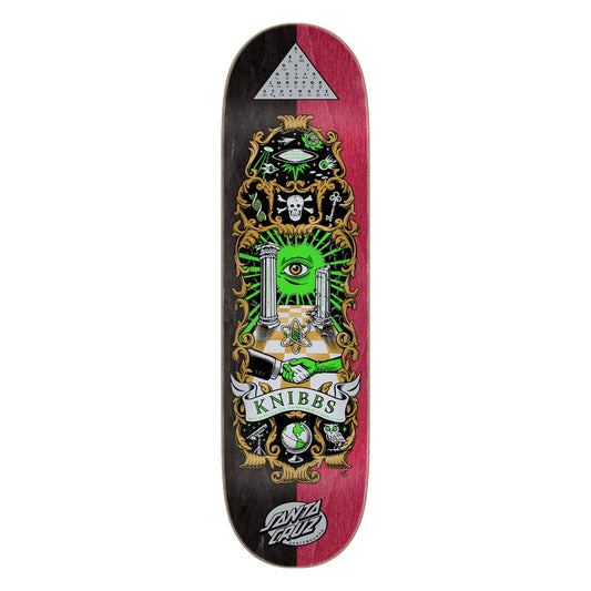 Santa Cruz Knibbs Cryptic Pro Skateboard Deck 8.50in x 31.60in