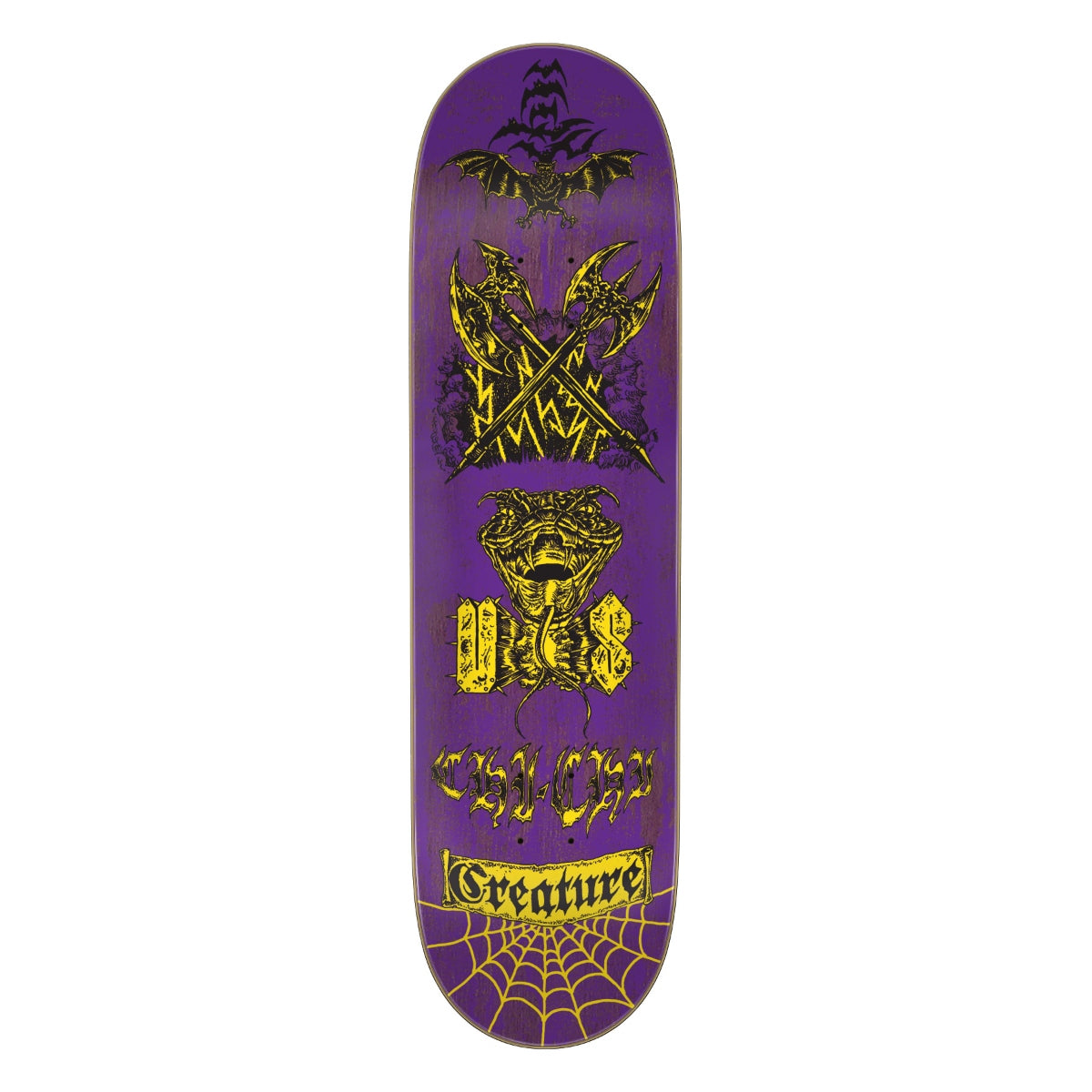 Creature Torres Creach Us Pro Stumps Skateboard Deck 8.51in x 31.88in