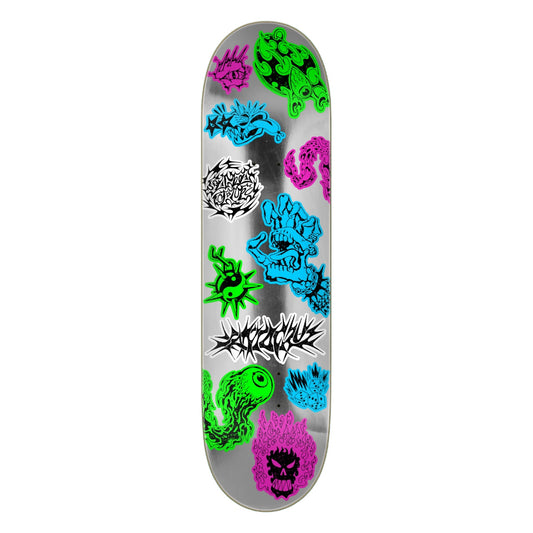 Santa Cruz Scribble Flash FeelBase Skateboard Deck 8.00in x 30.50in