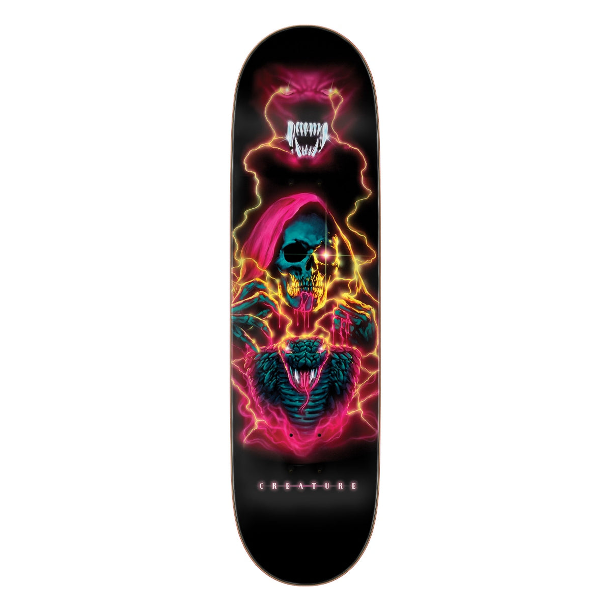 Creature Terror Sight Skateboard Deck 8.53in x 32.19in