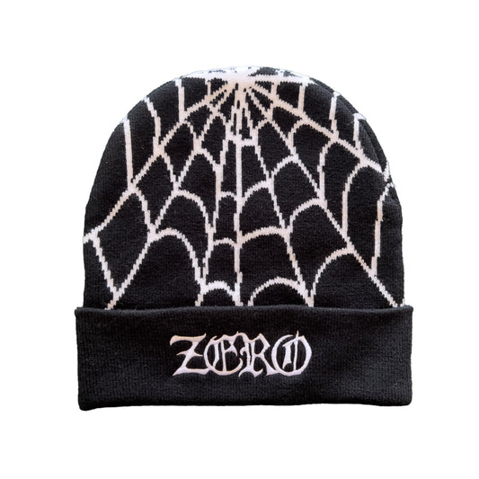 ZERO WASTELAND SPIDER WEB BEANIE