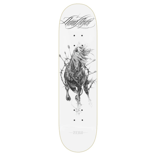 ZERO REYES WILD HEART WHITE DECK 8.25