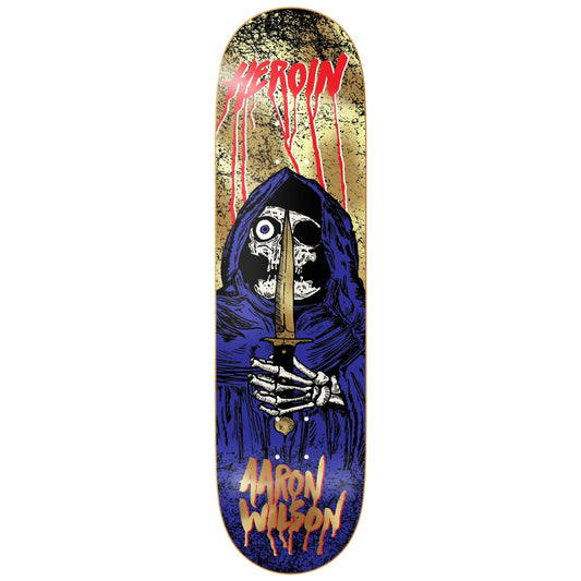 HEROIN AARON WILSON KO2 SKULL PRIEST DECK 8.5