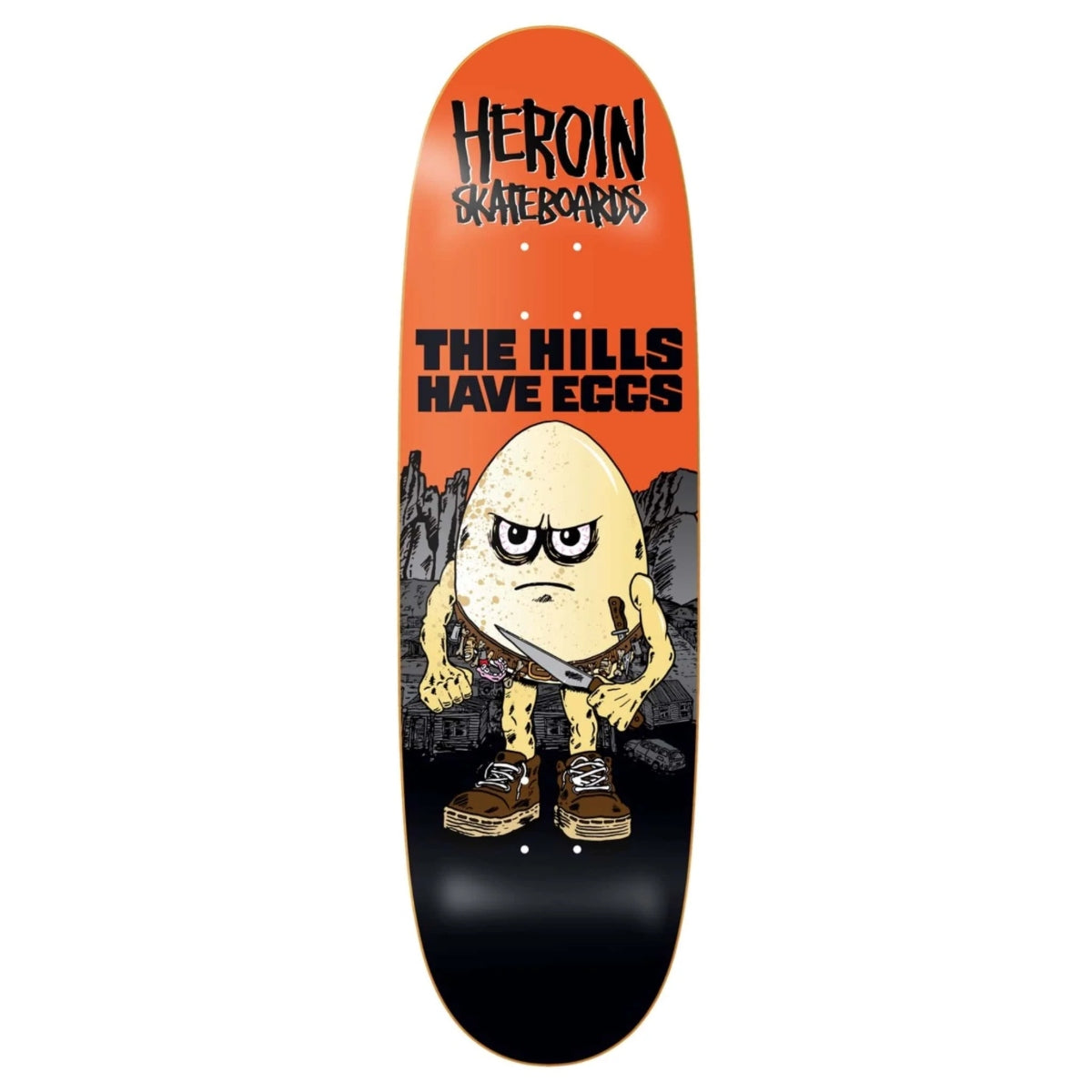 HEROIN TEAM HILLS HAVE EGGS SHAPED DECK 9.5