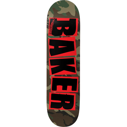 BAKER TYSON PETERSON BRAND LOGO CAMO DECK 8.25