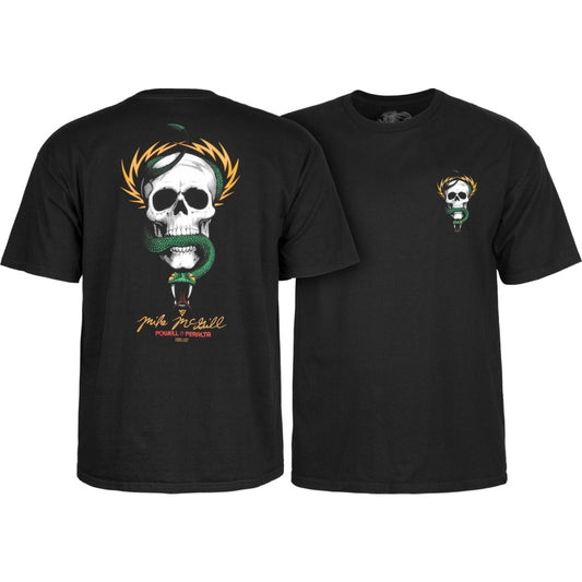 POWELL MCGILL SKULL & SNAKE BLACK SS
