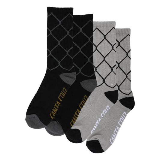 Santa Cruz Spot Chain 2-Pack Socks Mens