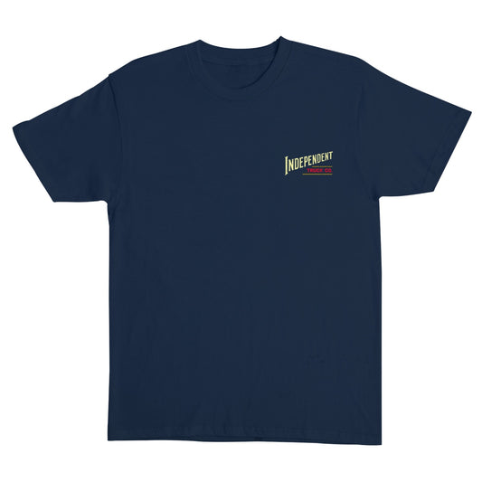 Independent Stay Sharp S/S T-Shirt Mens Navy