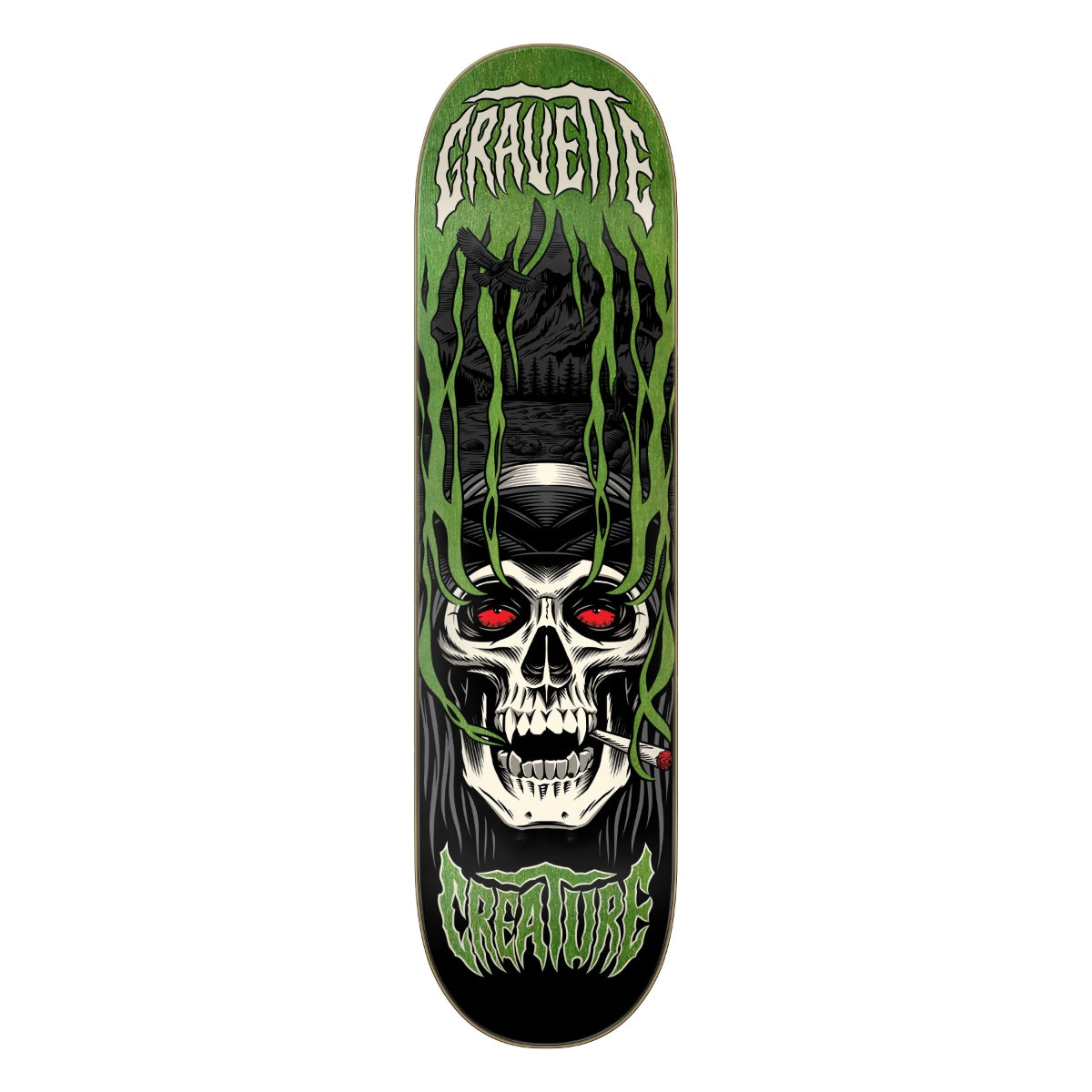 Creature Gravette Hippie Skull IV Pro 8.3in x 32.2in