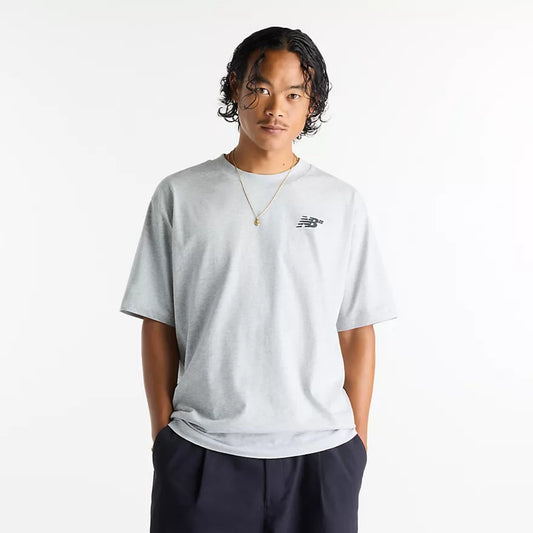 New Balance Numeric Small Logo T-Shirt - Athletic Grey