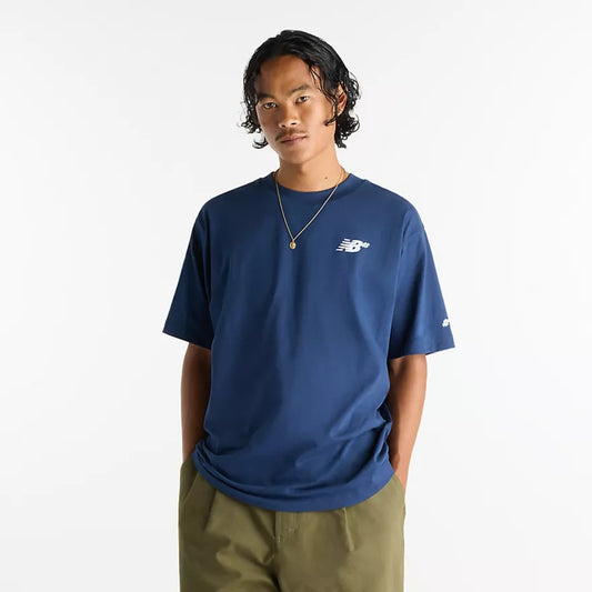 New Balance Numeric Small Logo T-Shirt - Navy