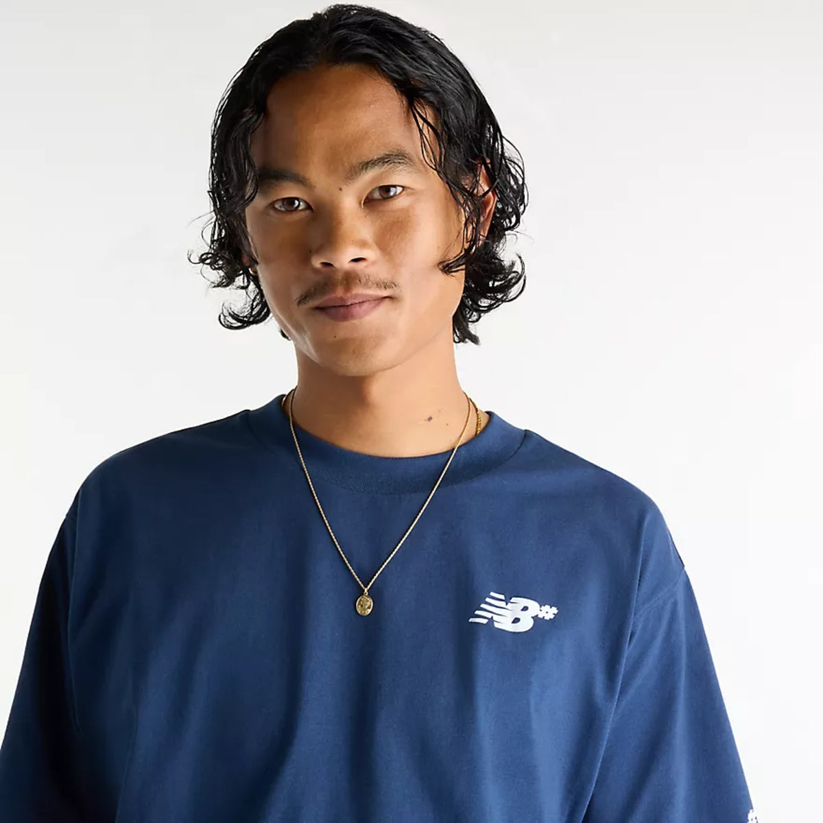 New Balance Numeric Small Logo T-Shirt - Navy