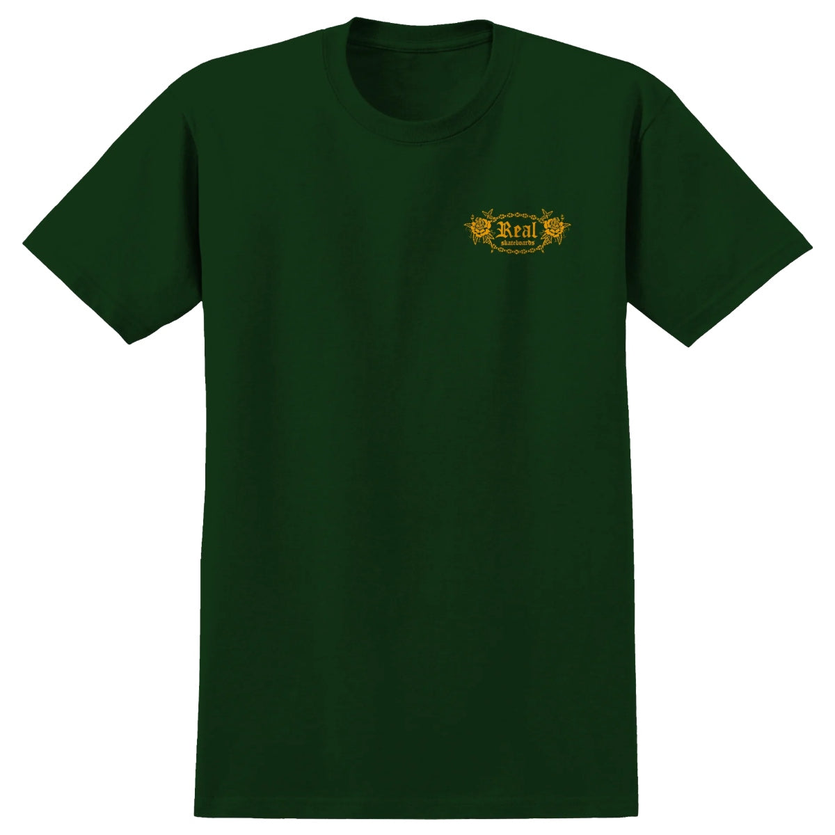 REAL SWORD SWALLOWER TEE FOREST w/ MULTI COLOR PRINTS