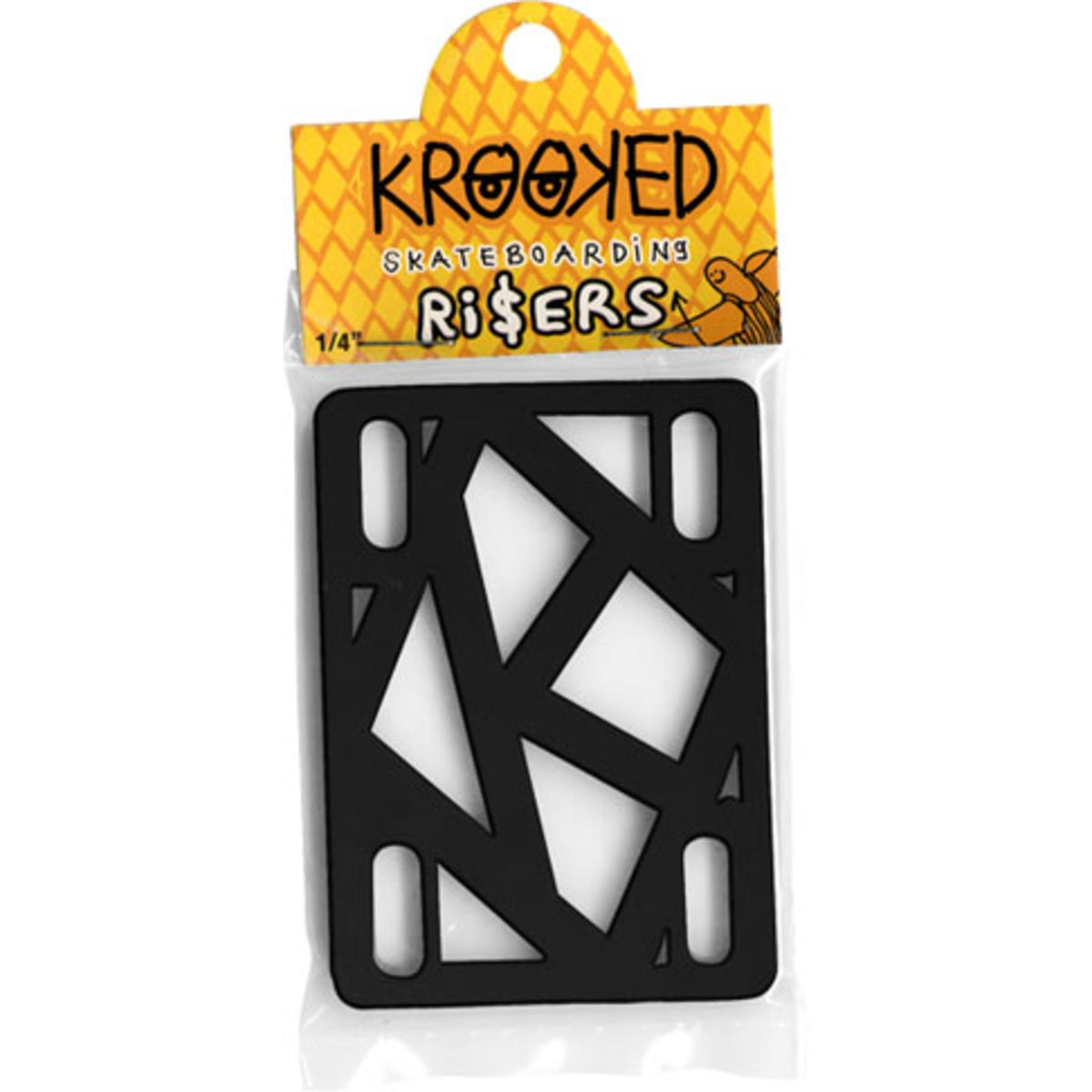 KROOKED 1/4 RISER BLACK