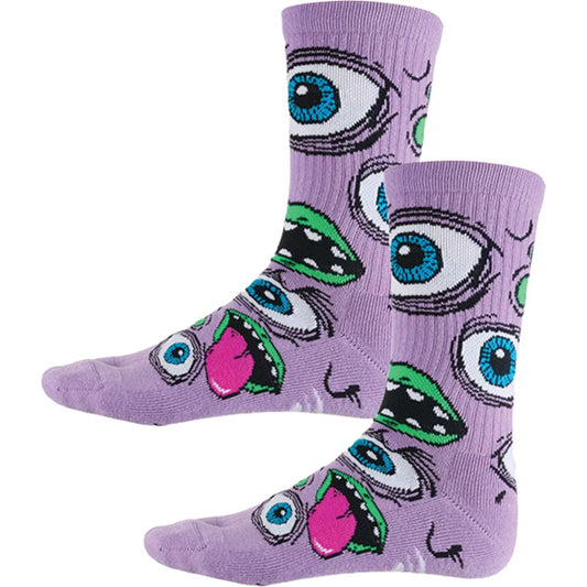 HEROIN MUTANT SOCKS PURPLE