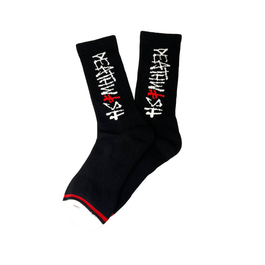 DEATHWISH DEATHSPRAY SOCKS BLACK