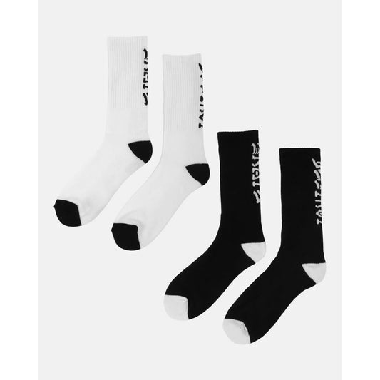 THRASHER SKATE AND DESTROY SOCKS 2-PACK
