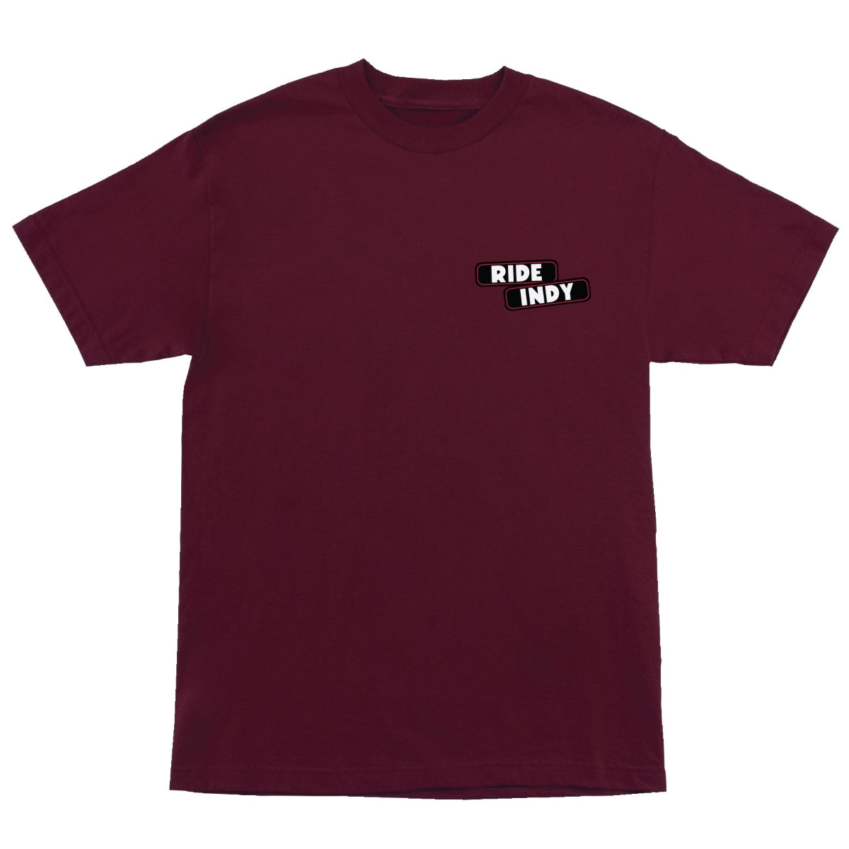 Independent Sticker Slap S/S T-Shirt Maroon