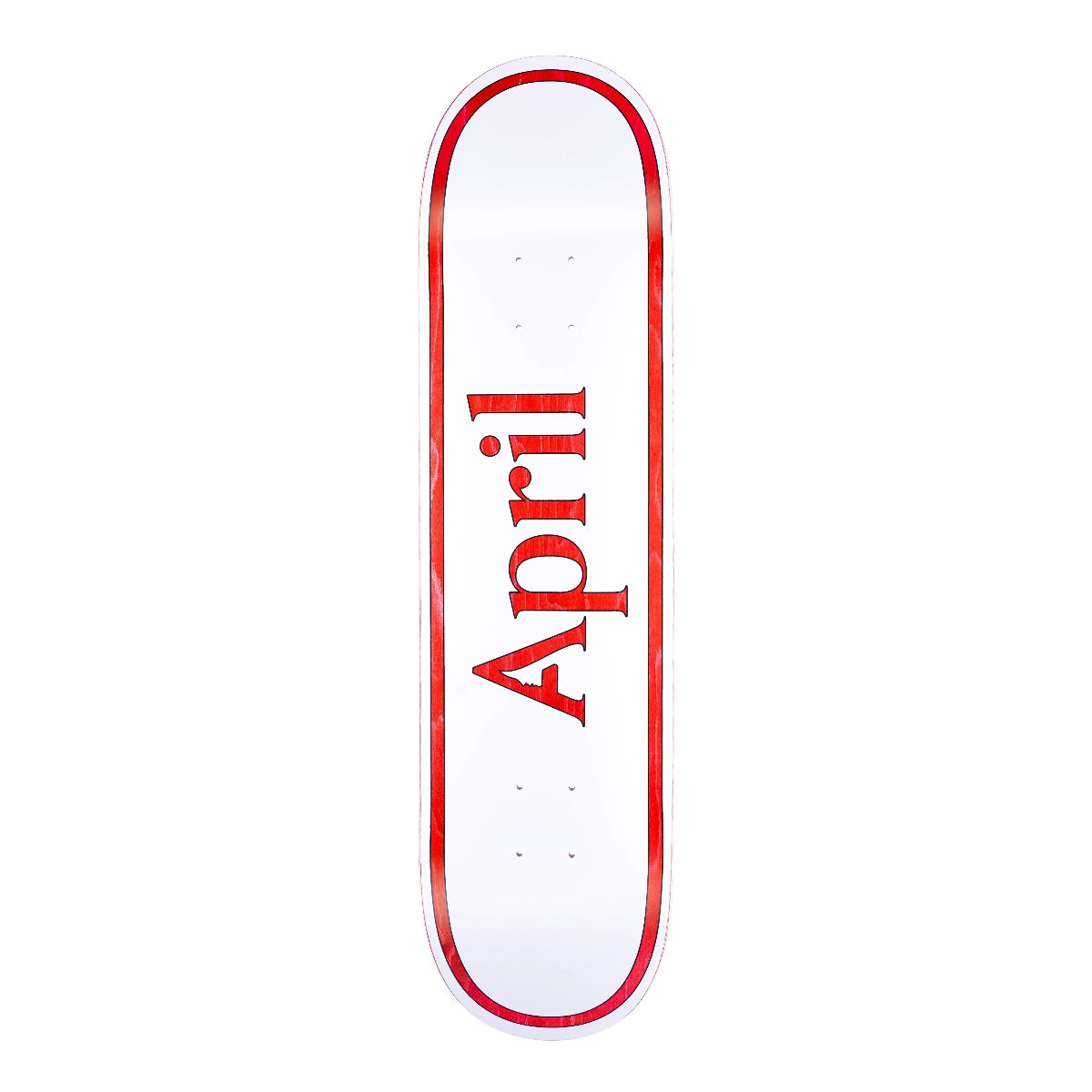 APRIL WHITE LOGO OG 8.25